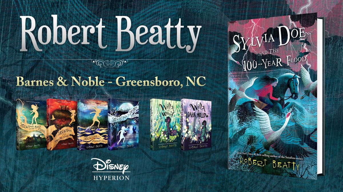 Robert Beatty Author Event - Sylvia Doe Launch - GREENSBORO