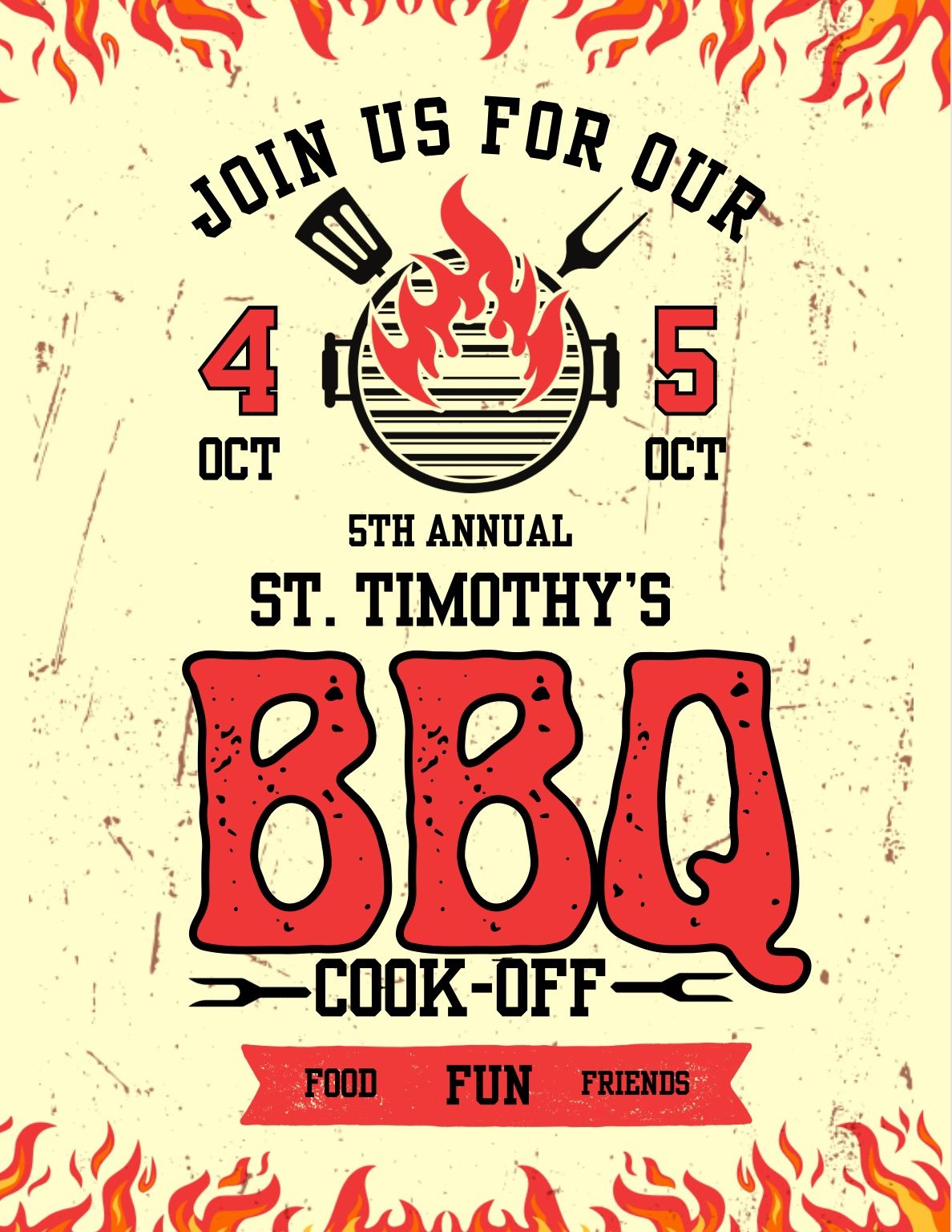 St. Timothy's 5th Annual BBQ Cookoff