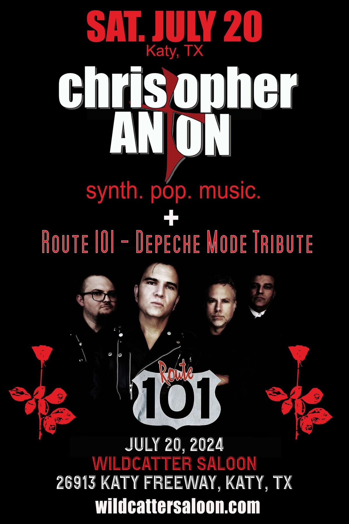 christopher ANTON with Route 101- Depeche Mode Tribute 