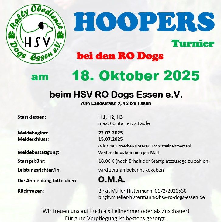 HOOPERS bei den RO Dogs