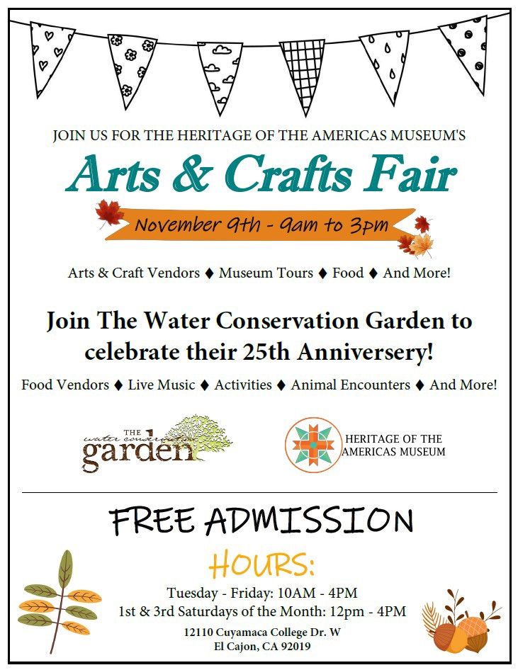 Heritage of the Americas Museum Craft Fair