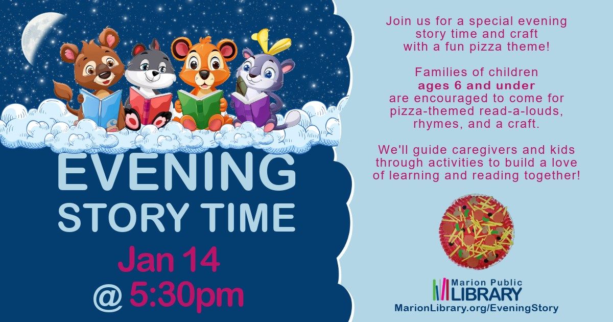 Evening Family Story Time - Pizza Theme