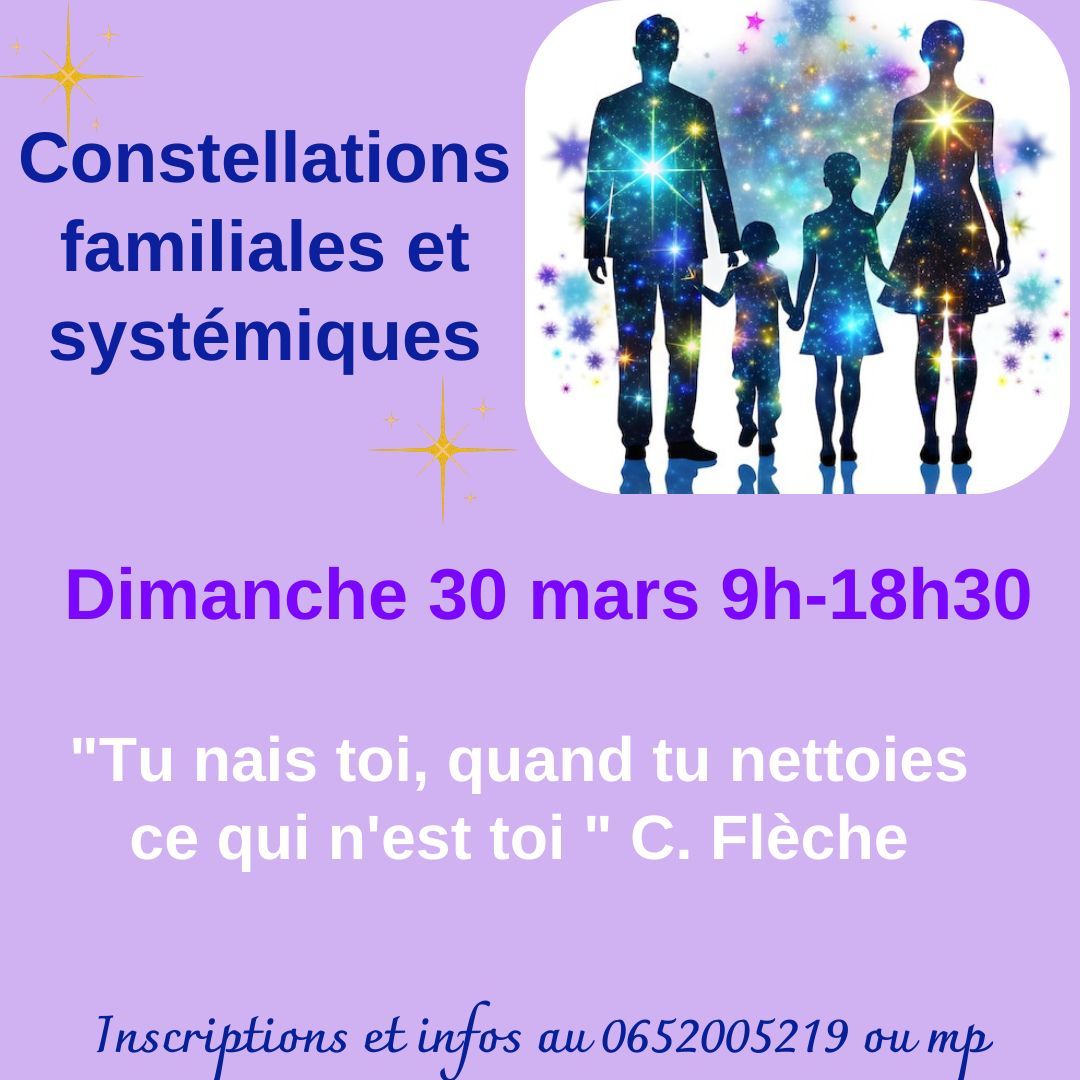 Journ\u00e9e Constellations Familiales et Syst\u00e9miques 