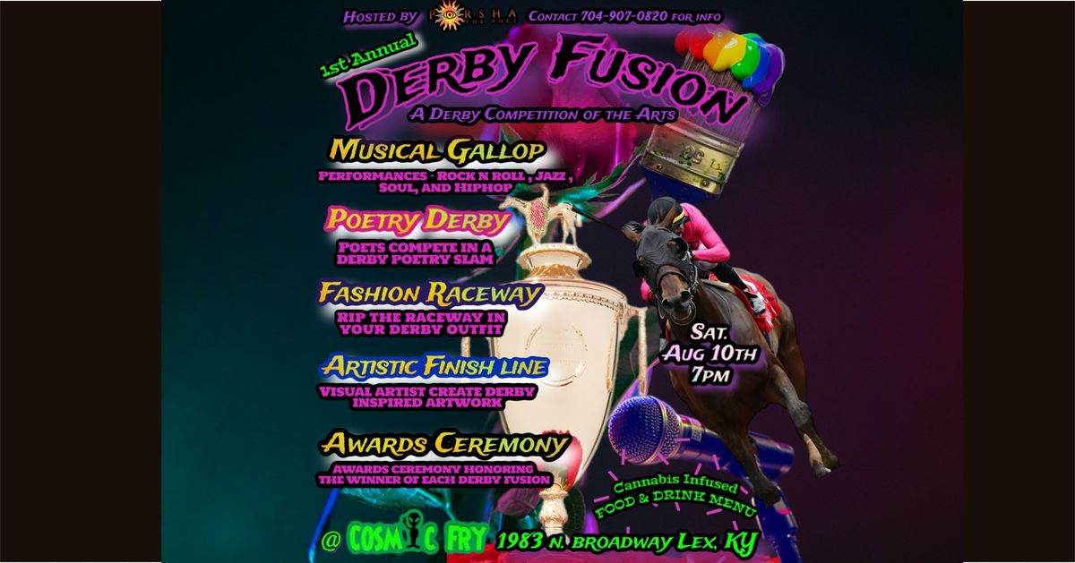 Derby Fusion- A Derby Competition of the Arts 