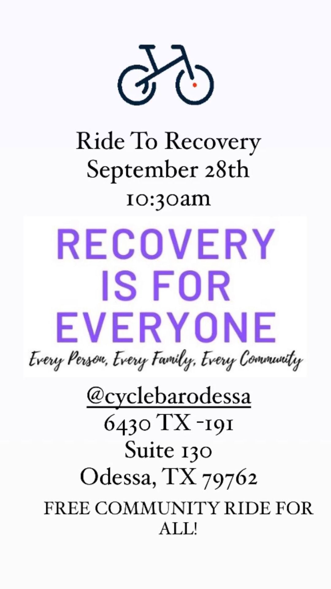 Ride To Recovery