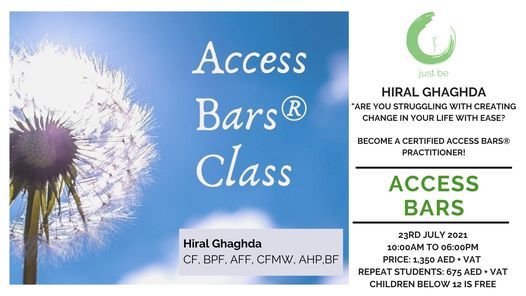 Access Bars\u00ae Practitioner Course