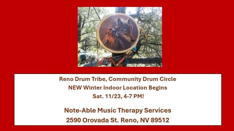 Reno, NV Drum Tribe Community Circle