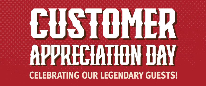 \ud83c\udf89 Customer Appreciation Day at Pizza Ranch! \ud83c\udf89