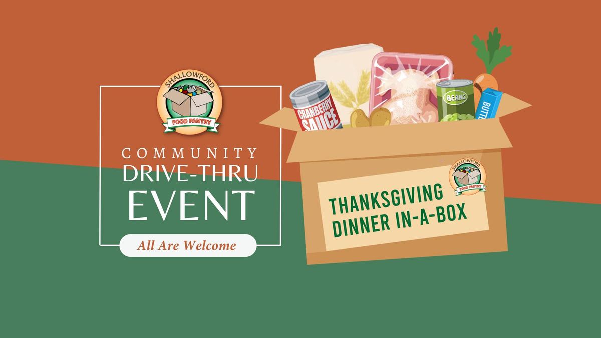 Thanksgiving Dinner-In-A-Box Drive Thru