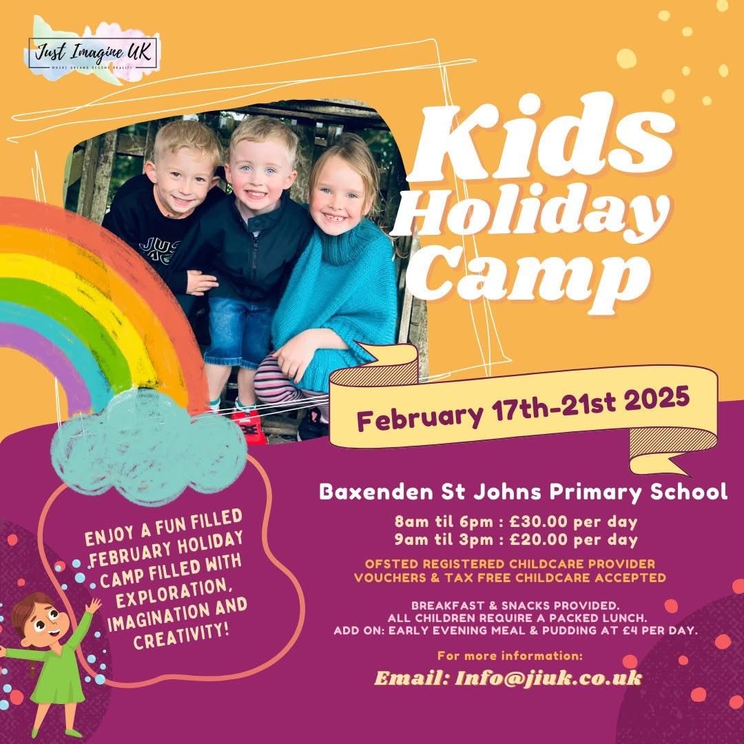 February Holiday Camp - BAXENDEN