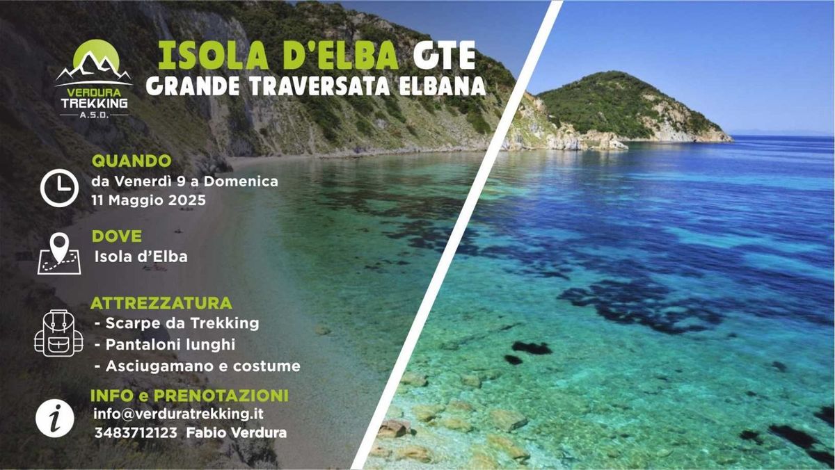 GTE ( Grande Attraversata Elbana ) con degustazione di Vino 