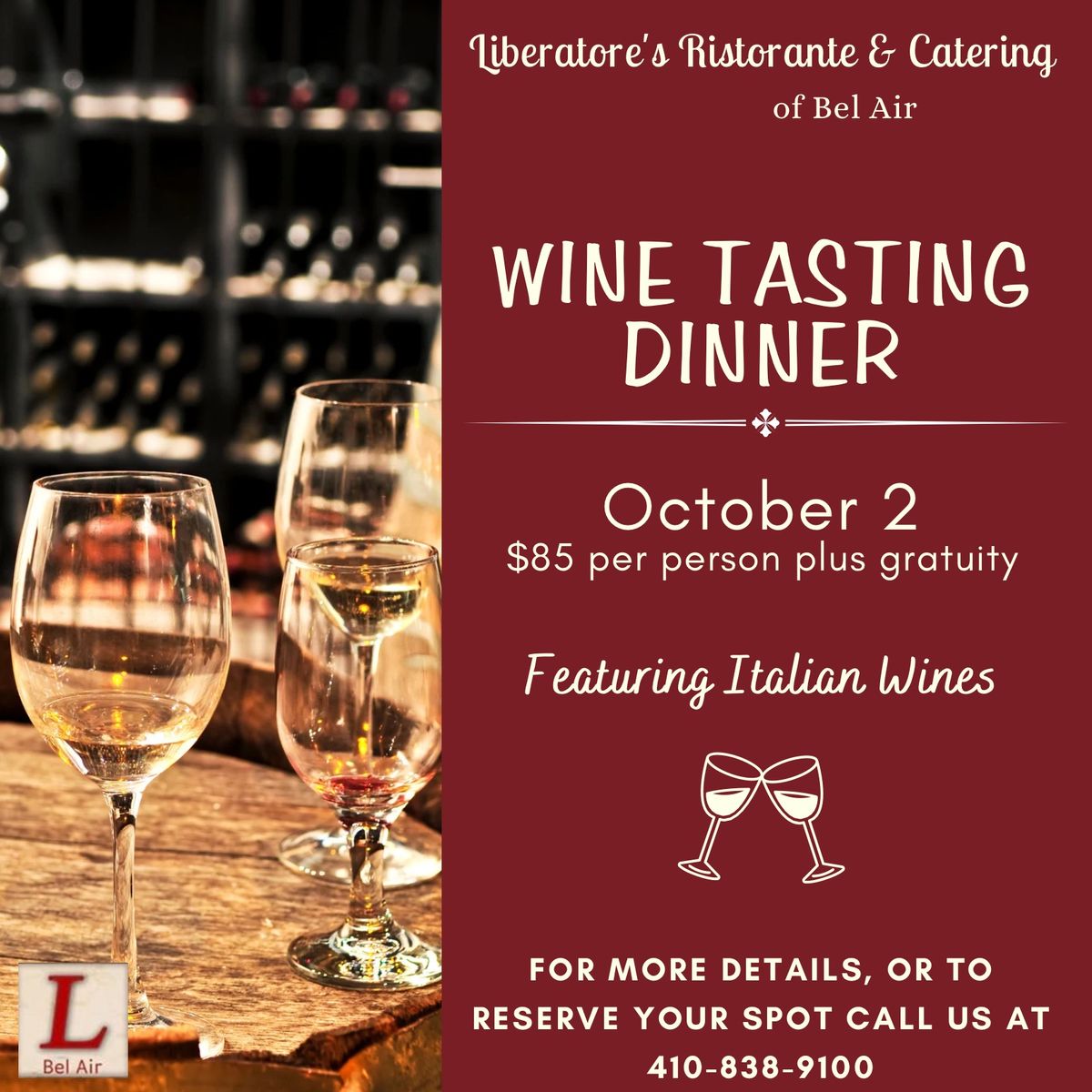 Wine Tasting Dinner 