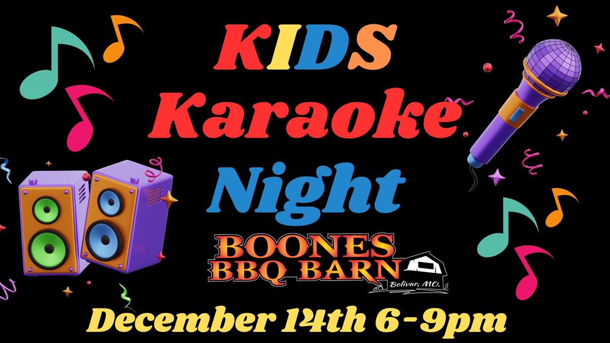 Kids Karaoke Night