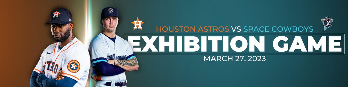 Exhibition: Houston Astros vs. Sugar Land Space Cowboys