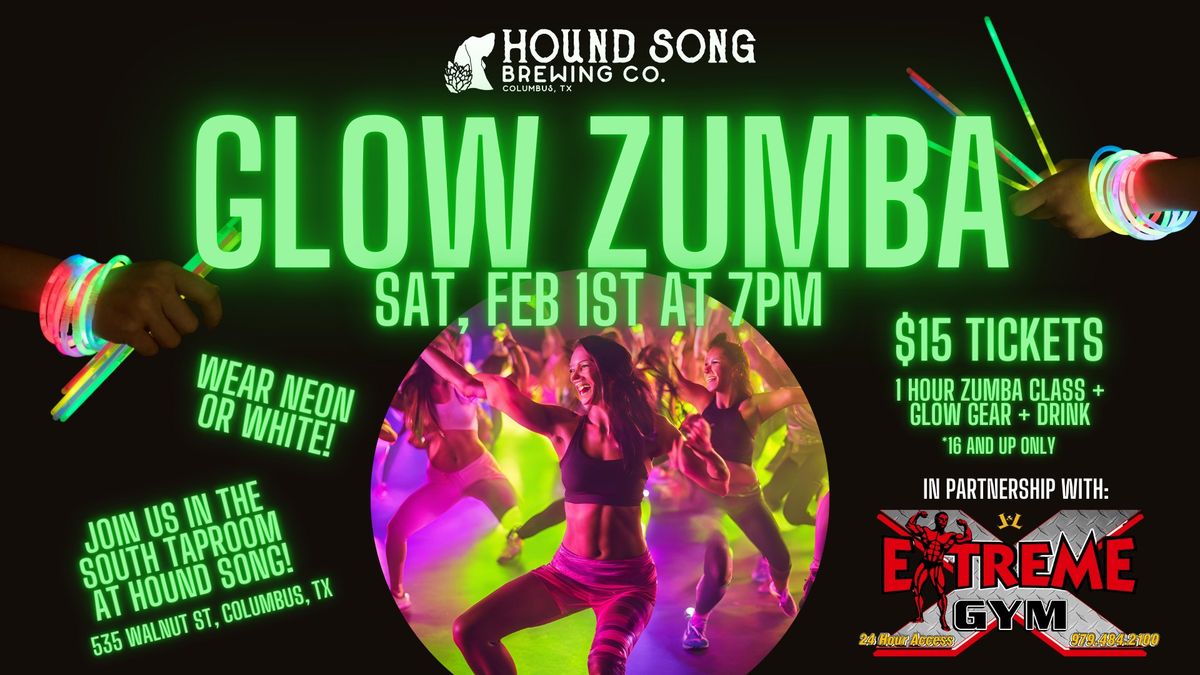 \ud83c\udf1fGlow Zumba At Hound Song!\ud83c\udf1f