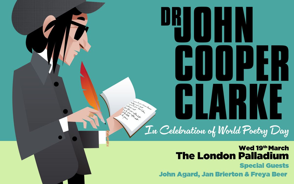 Dr John Cooper Clarke at Co-op Live