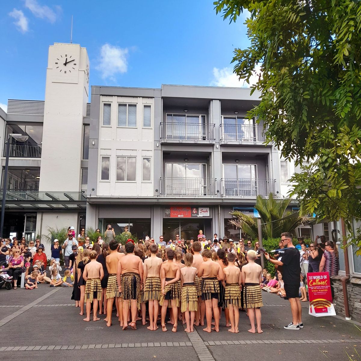 Torbay School Kapa Haka Group free performance for NZMM (NZ Music Month)