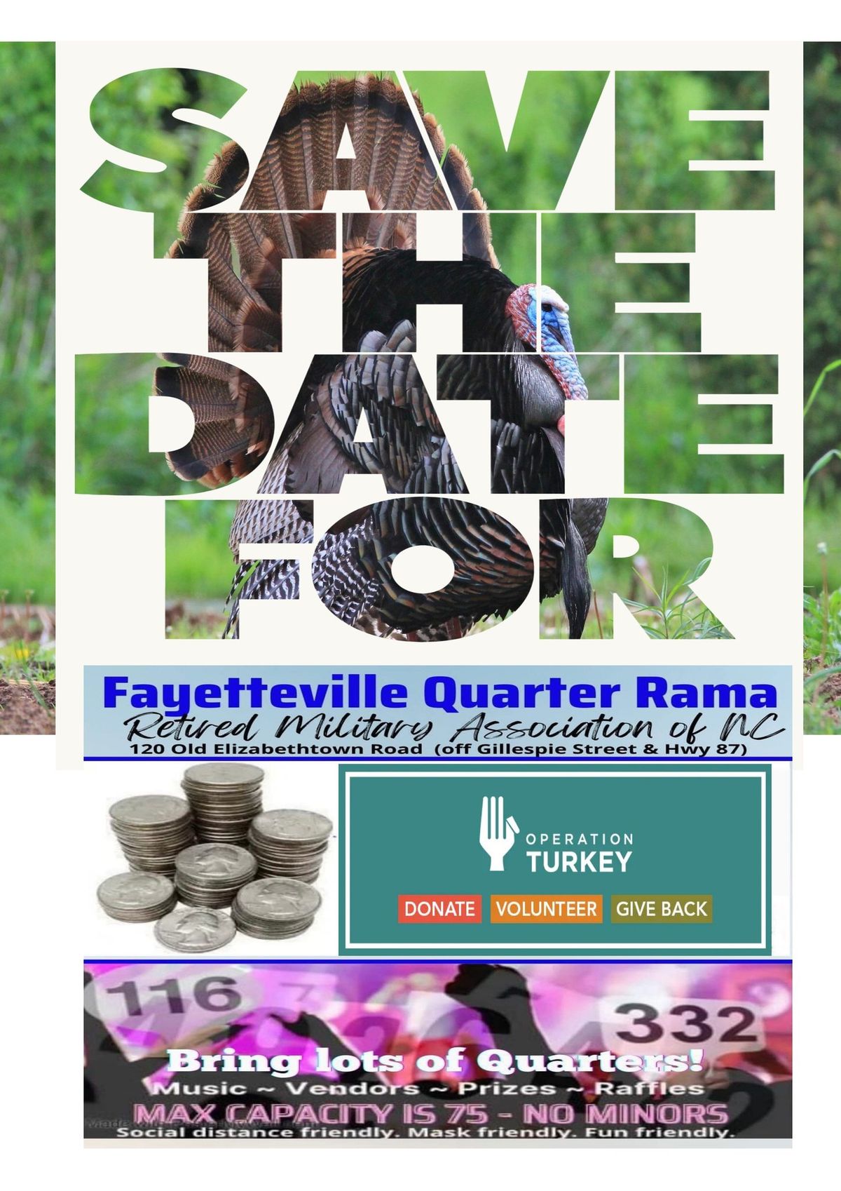 Fayetteville Quarter Rama Supporting Operation Turkey