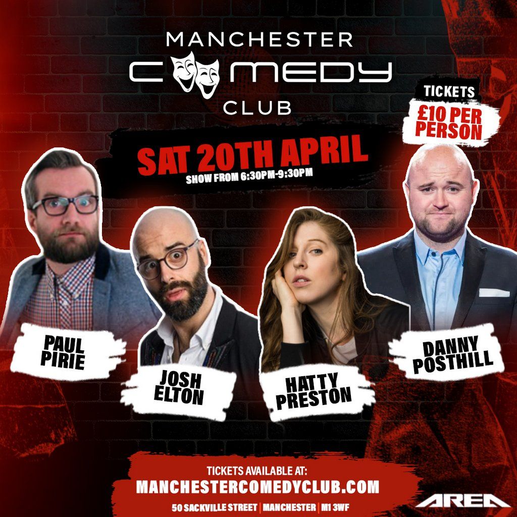 Manchester Comedy Club Live with Danny Posthill + Guests
