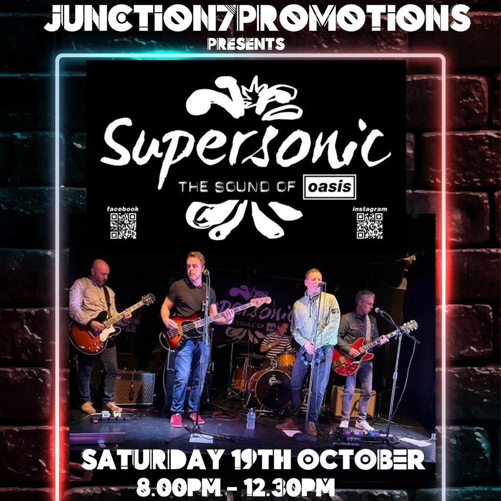 Supersonic Oasis Tribute Brit -Pop Night