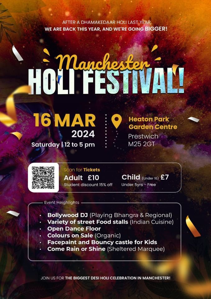 Manchester Holi Festival 2024