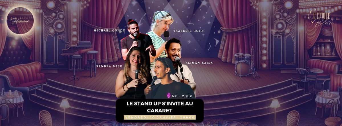 Le stand up s'invite au cabaret \ud83c\udfa4