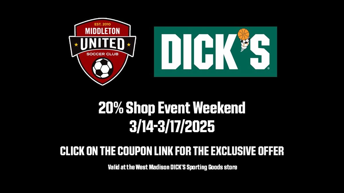 DICK's Sporting Goods Shop Event