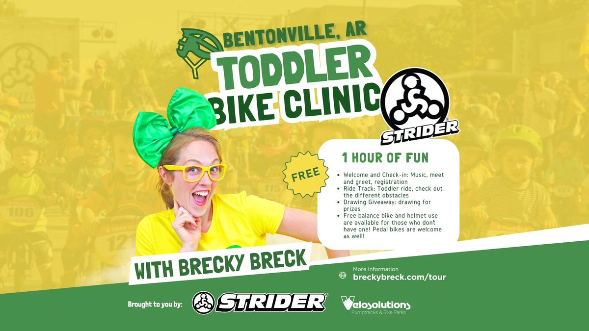 FREE Kids YouTuber Meet & Greet: Toddler Storytime Bike Party with Brecky Breck