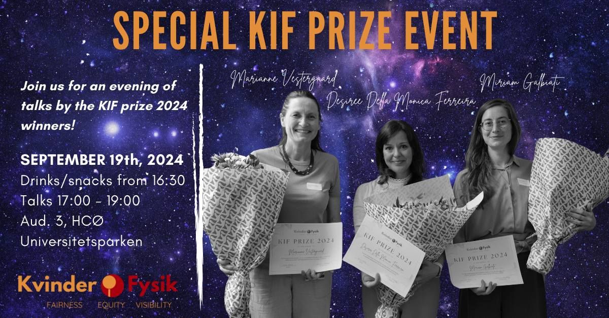 Special KIF Prize Event