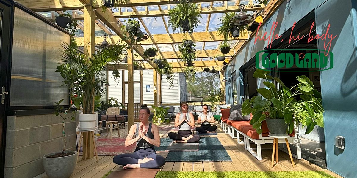 Yoga at Good Land!