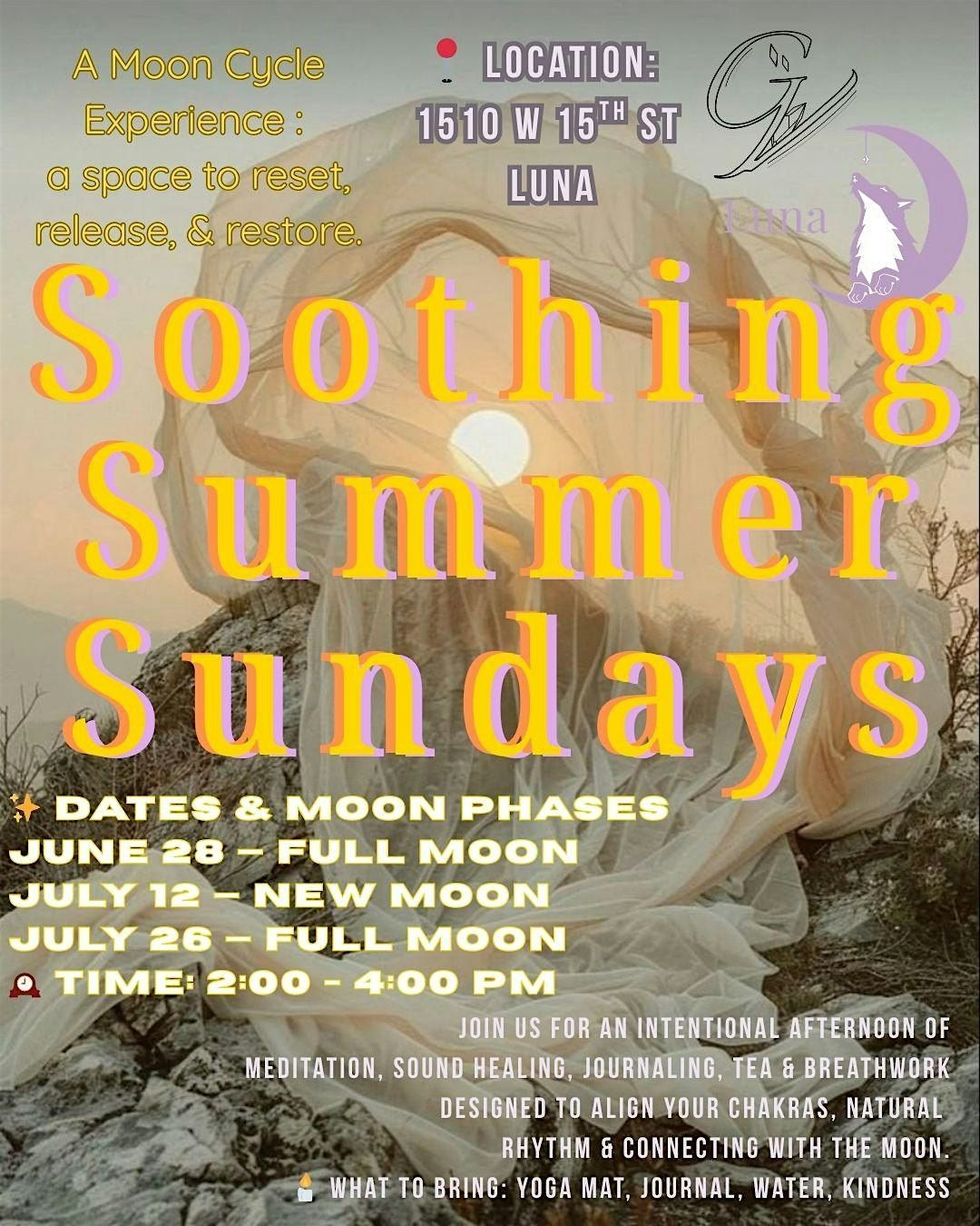 Soothing summer Sundays