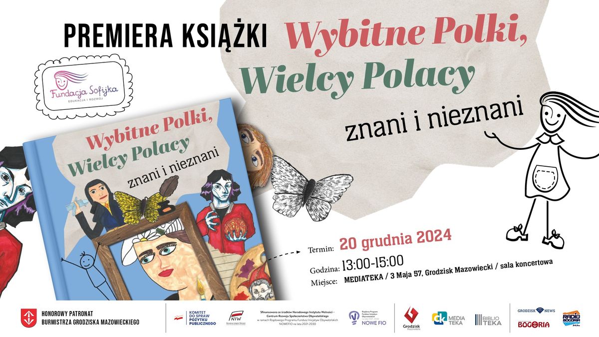 Premiera ksi\u0105\u017cki "Wybitne Polki, Wielcy Polacy"