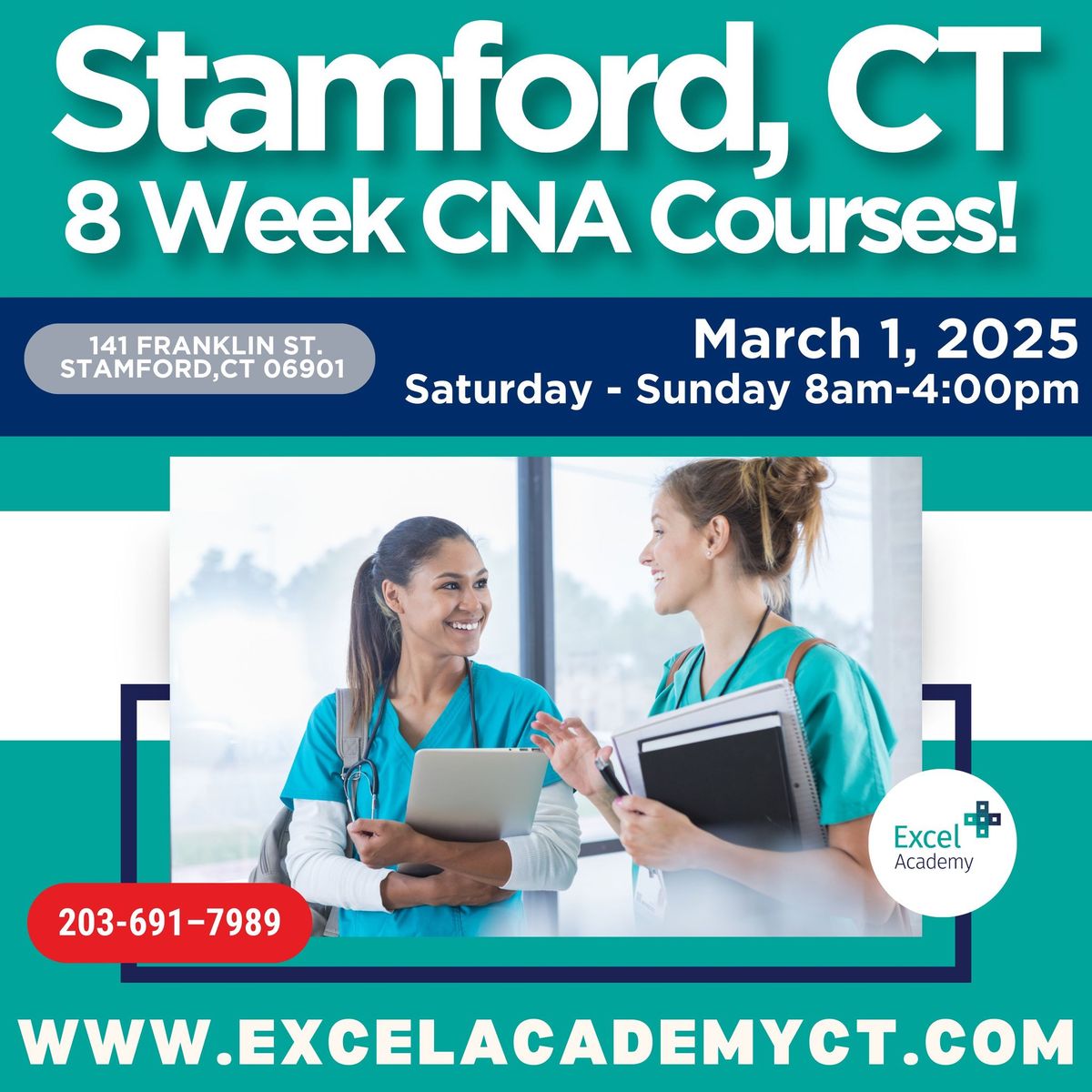 CNA 8 Week Training - Stamford CT