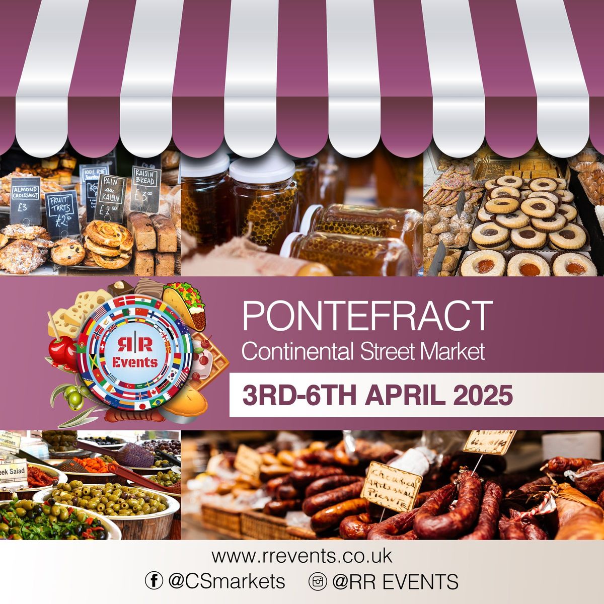 Pontefract Continental Street market 