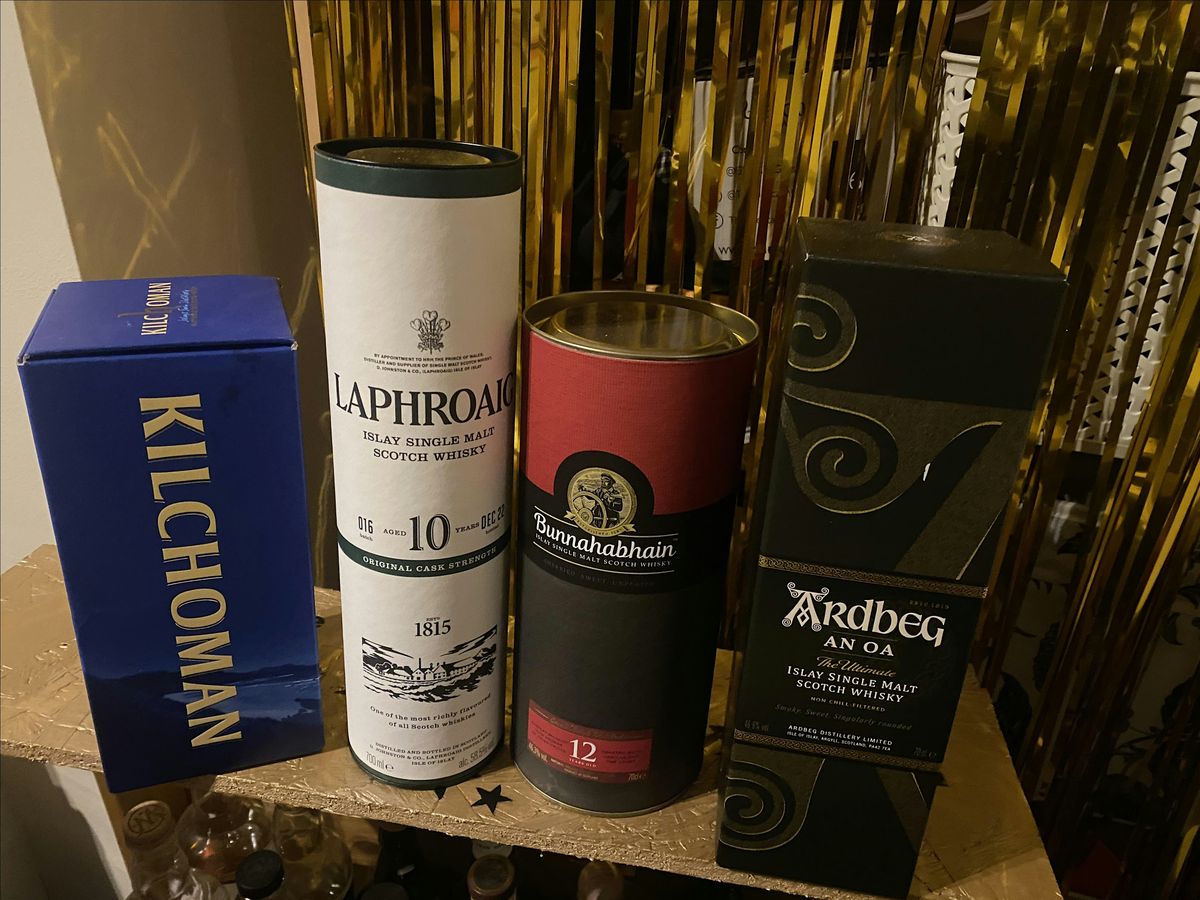 The Spirit of Islay: A Six-Whisky Tasting Experience