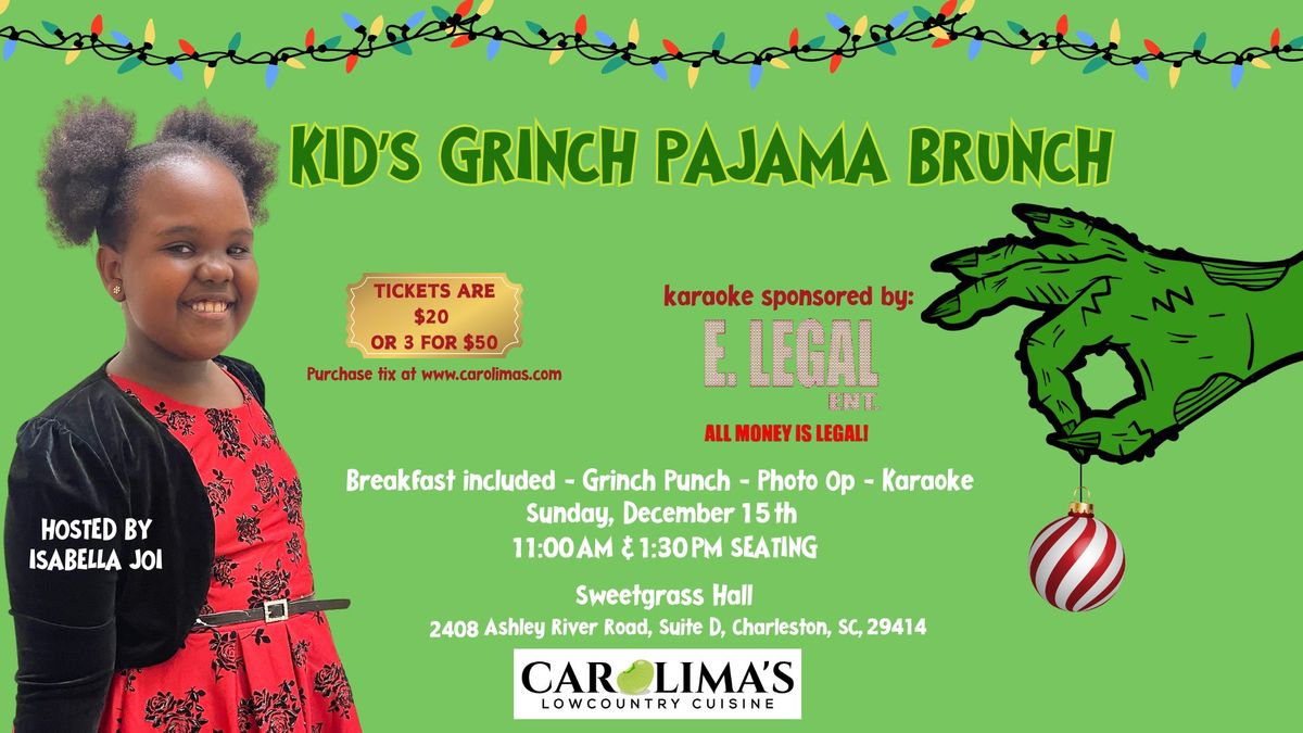 Kid's Grinch Pajama Brunch