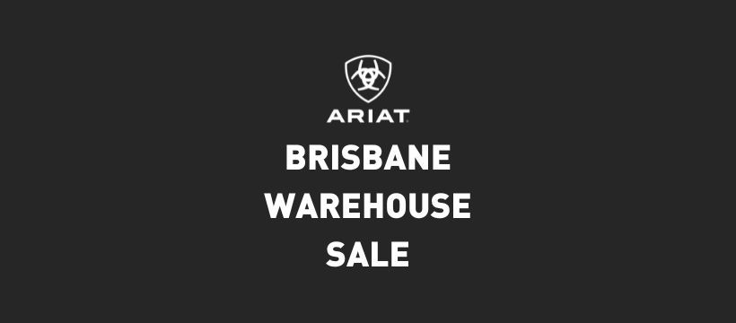 Ariat Brisbane Warehouse Sale