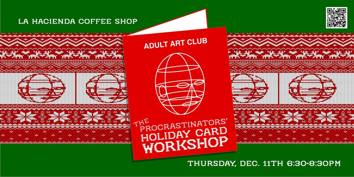 Holiday Card Workshop at La Hacienda Coffee Shop (Nice, FR)