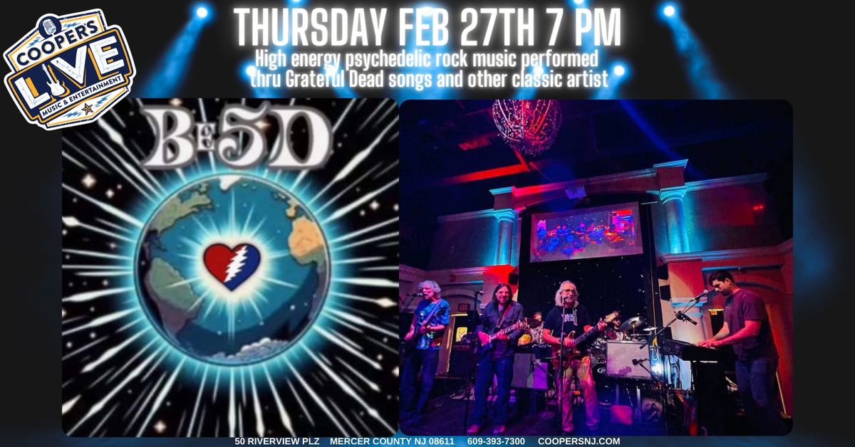 Be5D Grateful Dead Tribute Featuring Mark Diomede at Cooper's Riverview!!