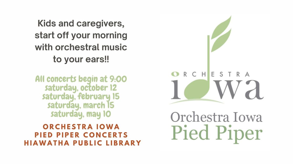 Pied Piper Concerts for Kids