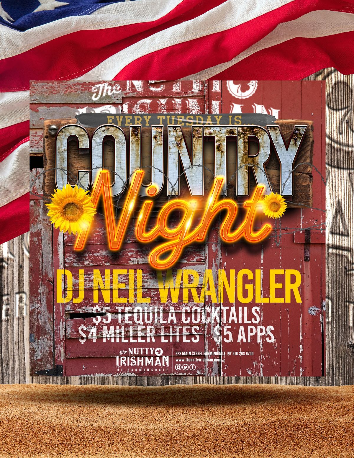 Country Tuesdays at The Nutty Irishman!