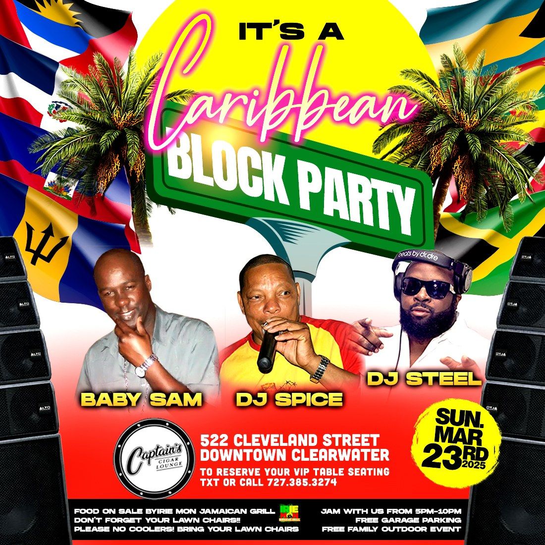 It's A Caribbean Block Party!    I Love Reggae !! I Love Soca !!