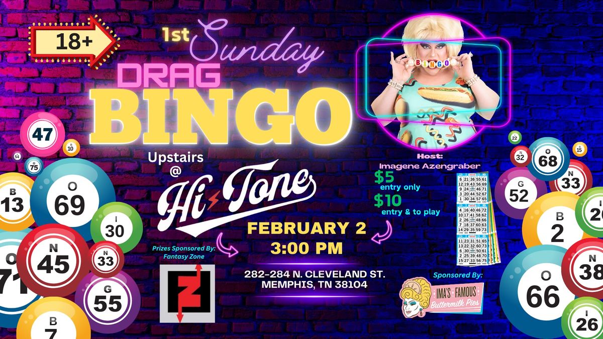 First Sunday\u2019s Drag Bingo [Big Room-Upstairs]