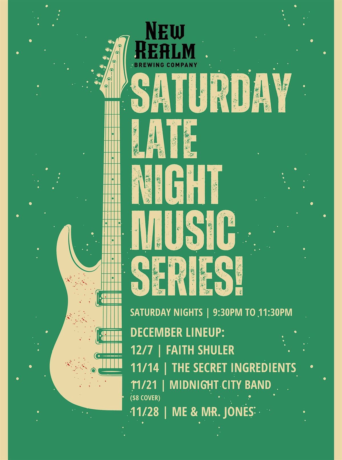 Saturday Late Night Music Series: Faith Shuler