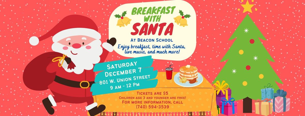 12th Annual Breakfast with Santa at Beacon School