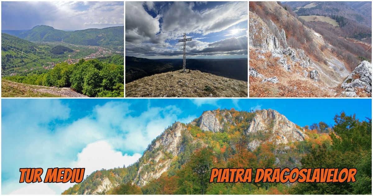 NOU! Tur mediu - Piatra Dragoslavelor (Vf. V\u00e2rtoapele 1.434m)