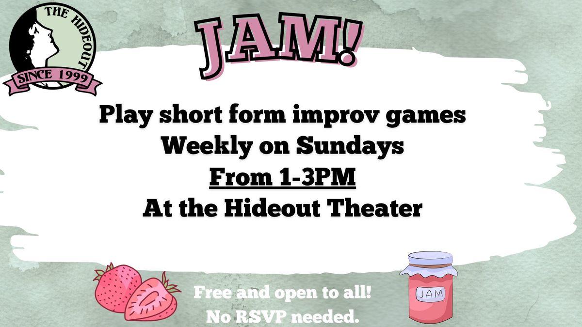 Weekly Sunday Improv Jam