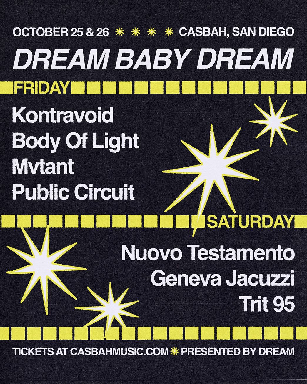 Kontravoid, Body of Light, MVTANT, Public Circuit