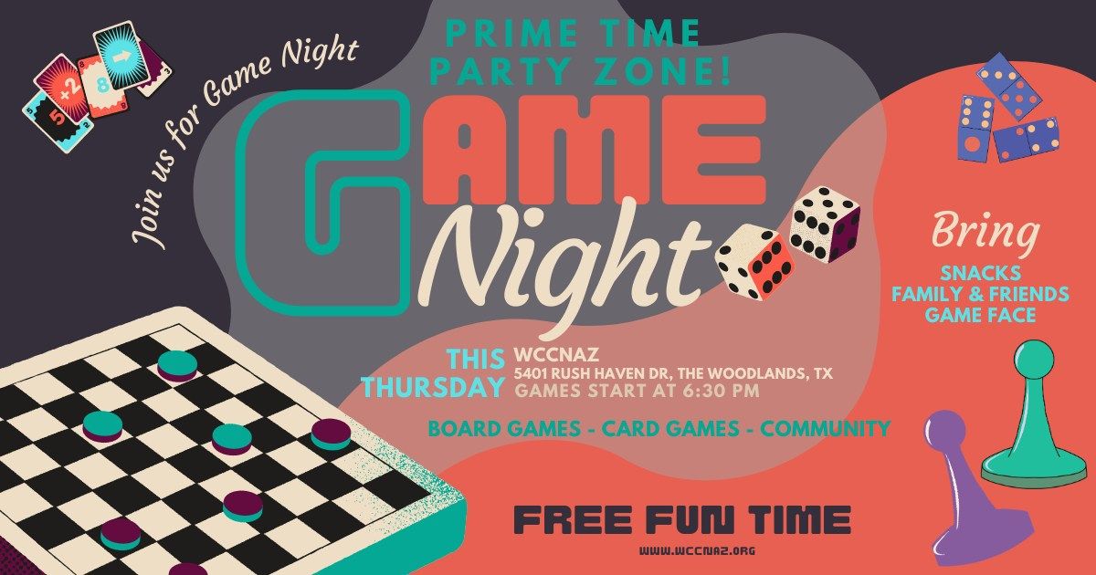 Game Night @ WccNaz