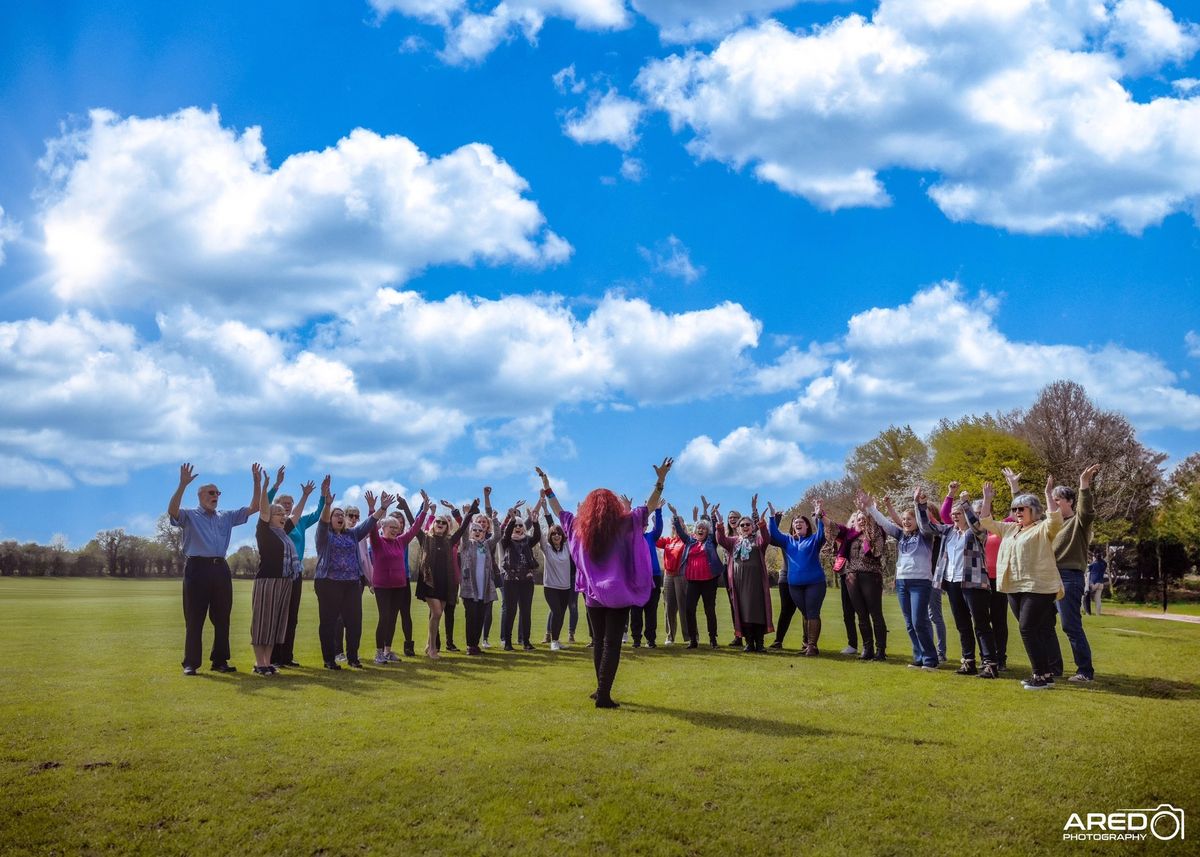 All day singing workshop - singing out of the shower! 